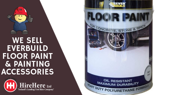 painting and decorating paint and accessories for sale at Hire Here Ltd Dublin