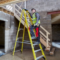 10ft GRP Fibreglass Stepladder  