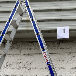 4.1m Aluminium Stepladder   