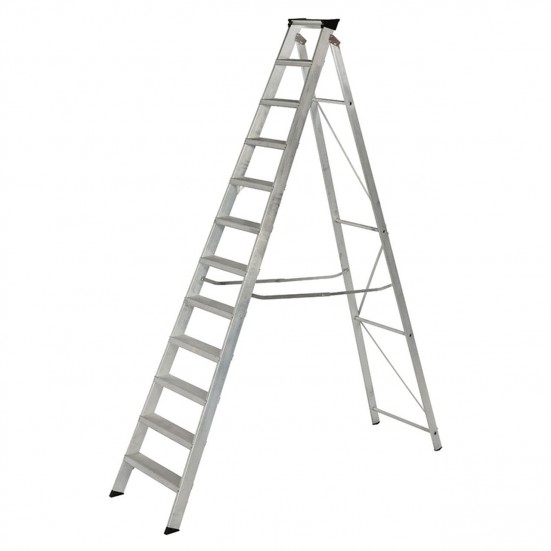 Ladder 4m Aluminium Step