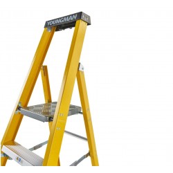 Fibreglass GRP Platform Stepladder Fibreglass GRP Platform Stepladder