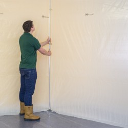 Protective Screen Quickprop Dust Partition