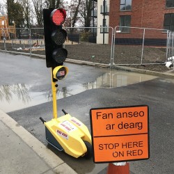 Temporary Traffic Lights