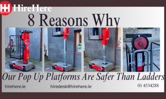 8 Reasons Why Our Pop Up Platforms Are Safer Than Ladders