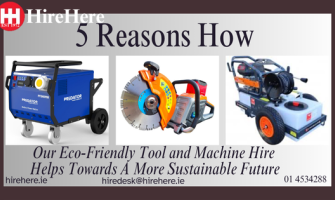 5 Reasons How Our Eco-Friendly Tool and Machine Hire Helps Towards A More Sustainable Future