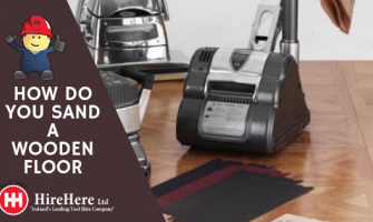 How to sand a wooden floor