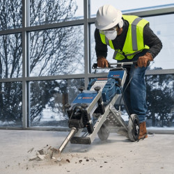 Floor Tile Breaker Removal Cart