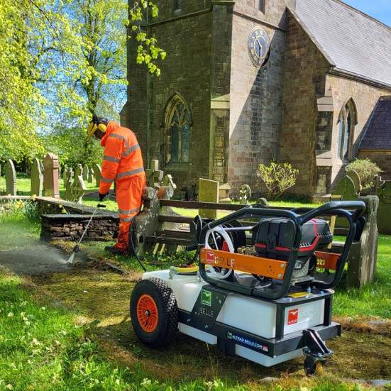 Battery Pressure Washer Bowser