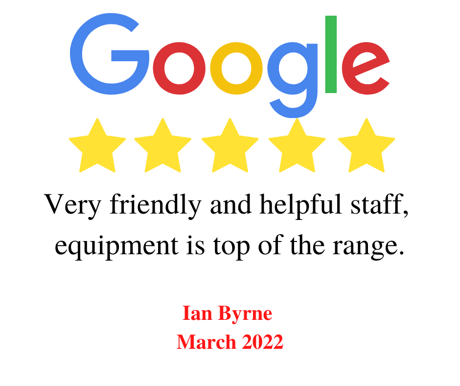 Hire Here Dublin 5 Star Google Review March 9 2022