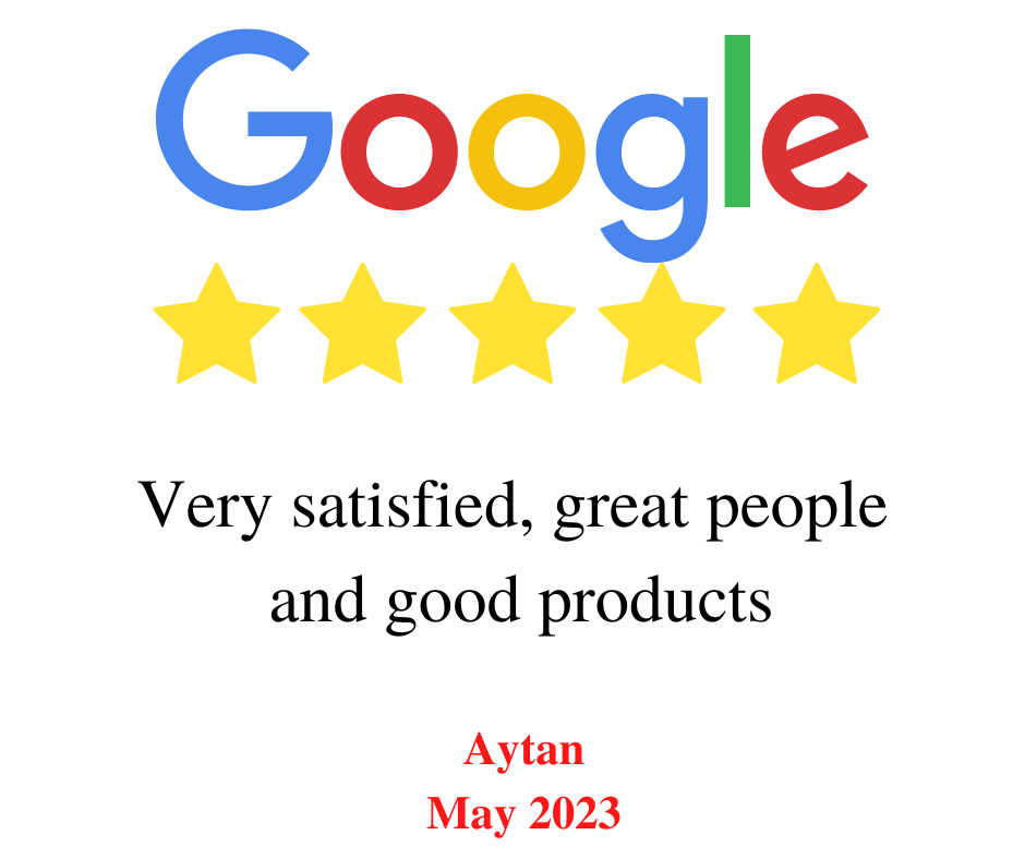 Hire Here Dublin 5 Star Google Review May 2023