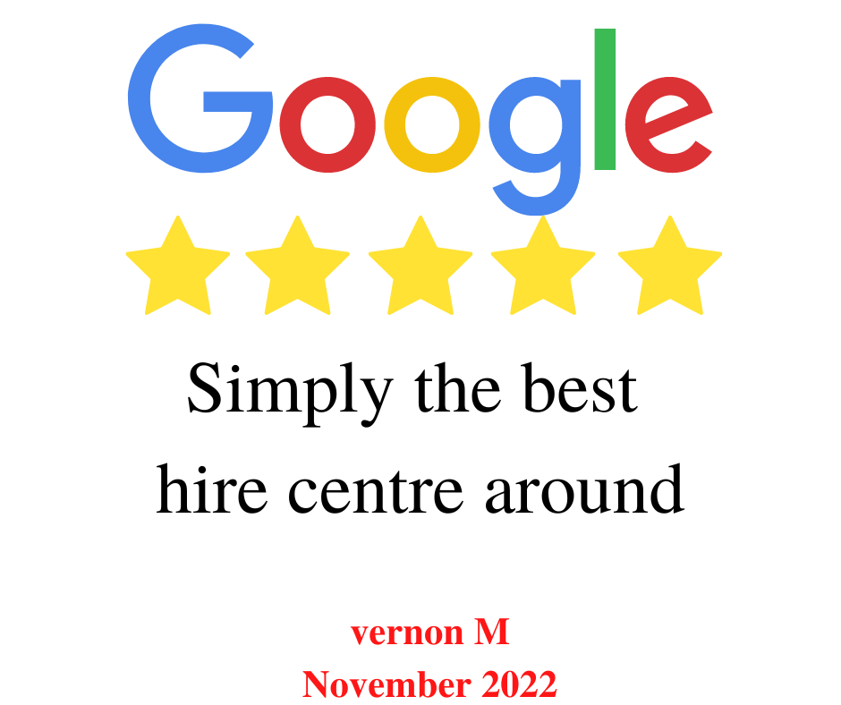 Hire Here Dublin 5 Star Google Review November 2022