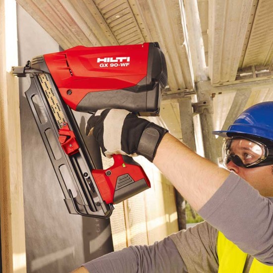 MAX USA Corporation 21 Degree Framing Full Round Head Stick Nailer up to  3-1/4 in.