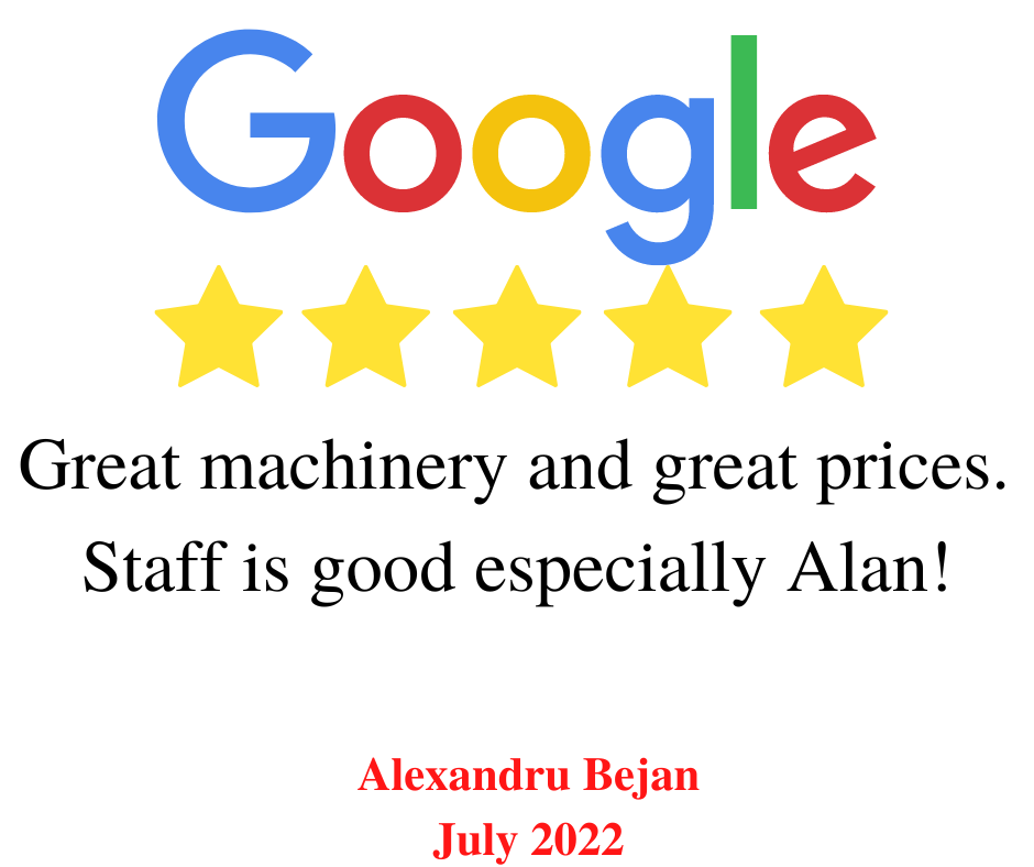 Hire Here Dublin 5 Star Google Review July 2022